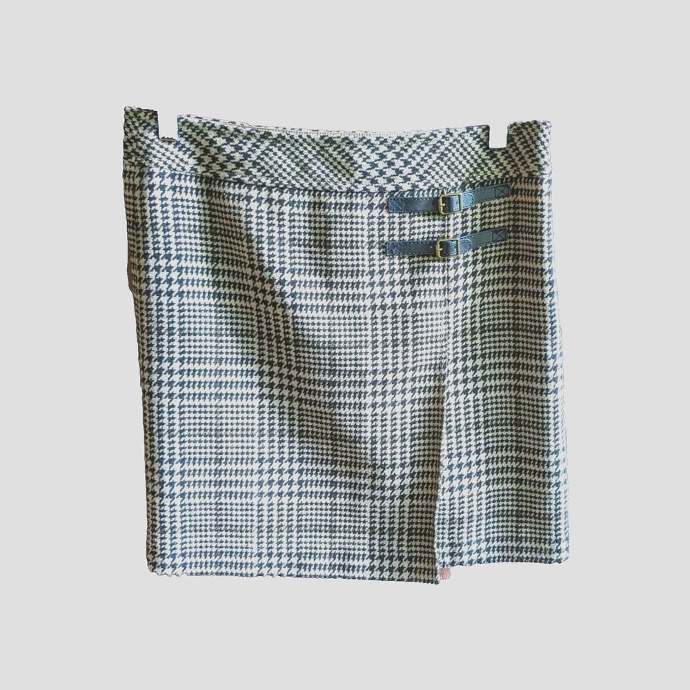 Skirt 4 Preppy 90s Style Houndstooth Plaid Kilt Schoolgirl Acadamia Mean Girls